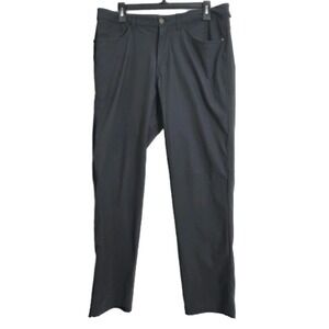 Lululemon ABC Slim Fit 5 Pocket Warpstreme Pant 34x30 Grey Athleisure